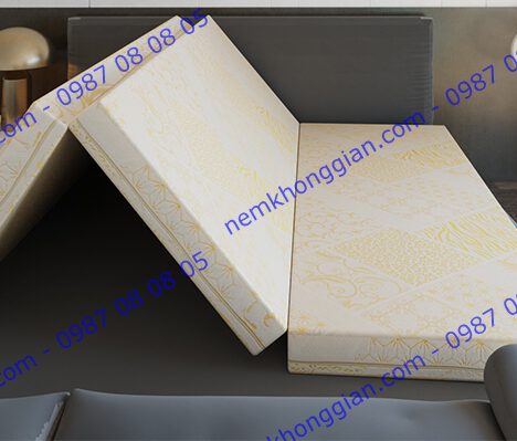 NỆM GẤP 3 CAO SU BÔNG TITANIUM