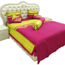 BỘ DRAP PHỦ SATIN KIM CƯƠNG