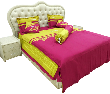 BỘ DRAP PHỦ SATIN KIM CƯƠNG