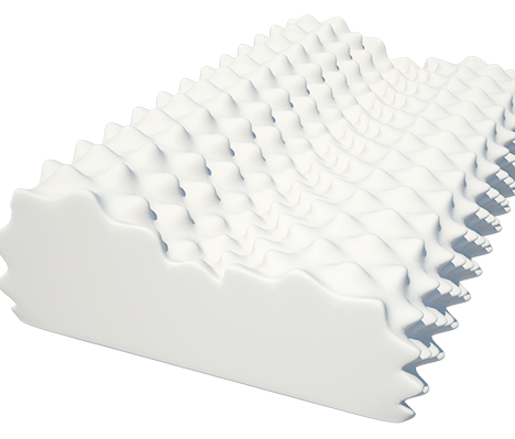 Gối cao su Massage B – 3D