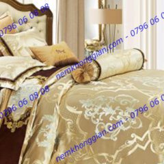 BỘ CHĂN DRAP PHỦ LUXURY GẤM LỤA LXG 7402P