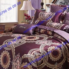 BỘ CHĂN DRAP PHỦ LUXURY GẤM LỤA LXG 7301P