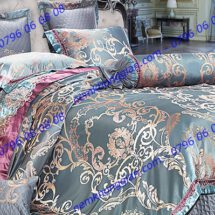 BỘ CHĂN DRAP PHỦ LUXURY GẤM LỤA LXG 7601P