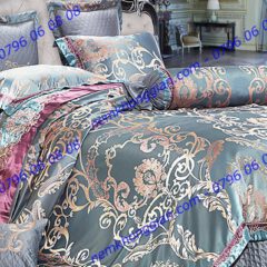 BỘ CHĂN DRAP PHỦ LUXURY GẤM LỤA LXG 7601P