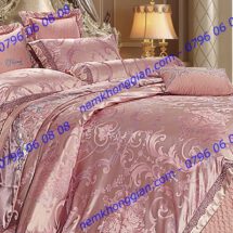 BỘ CHĂN DRAP PHỦ LUXURY GẤM LỤA LXG 7901P